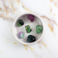 Pierre roulée en Fluorite multicolore