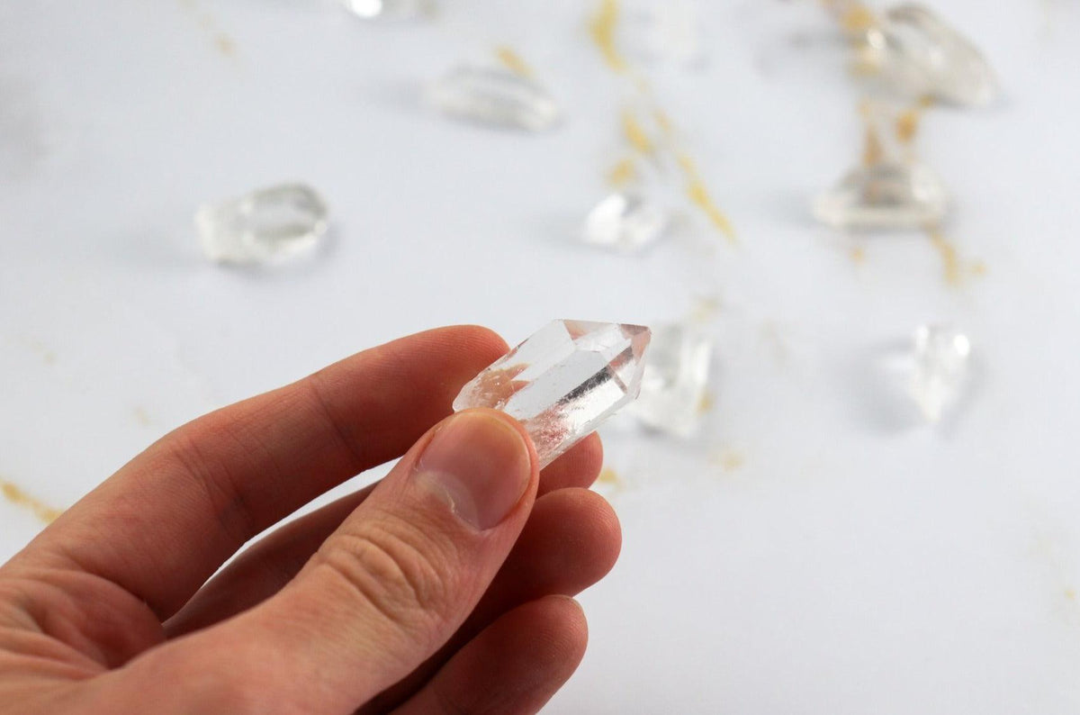 Pointes naturelles en Cristal de Roche - Extra